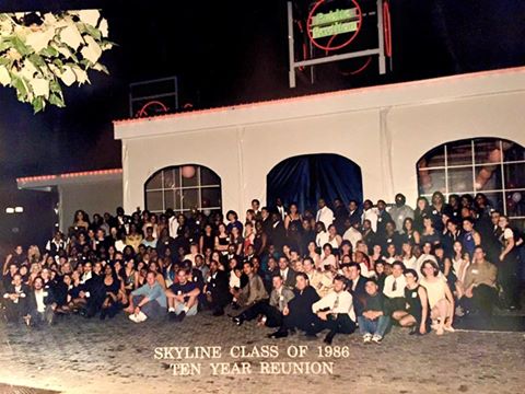Skyline Class of 1986 ten year reunion